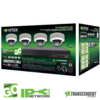 VT-TN4KTL42TD-2 4 Channel Surveillance Package, Transcendent NVR, 2TB and 4ea 4 MP Dome Cameras with 2.8mm Lens, Cable not included