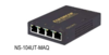 NS-104UT-MAQ 10/100 Mbps, 4-Port, 4 Downlink, 2 Uplink
