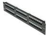 Steren 310-348 Fast Media Cat5e 48 Port Patch Panel 2 RMS
