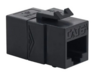 IC107CACBK- ICC Modular Keystone Coupler, Black 25PC