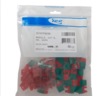 IC107F6CGN- ICC HD Cat 6 Modular Keystone Jack, Green, 25 Pack