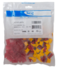 IC107L6CYL- ICC EZ Cat 6 Modular Keystone Jack, Yellow, 25 Pack