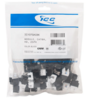 IC107GACBK- ICC Cat6A HD Keystone Jack 25 Pack, Black