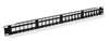 ICC IC107BP241 24 Port High Density Blank Patch Panel 1 RMS