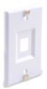 WPP01WH 1-Port Flush Telephone Wall Plate