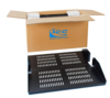ICCMSRDVC4 20" Deep Vented Double-Sided Rack Shelf in 2 RMS and 2-Pack