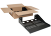 ICCMSWMSV2 17" Deep Wall Mount Shelf in 2 Pack