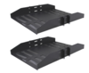 SHELF-25DDV-S2PK 2U 25" Vented Bottom, Double-Sided Rack Shelf (2-Pack)