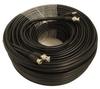 150 ft Premade CCTV Security Camera Power & Video Siamese Cable Black