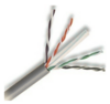 6E04UPGY4N- 600 MHZ Plenum Rated (CMP) Cat 6e Cable, 1000ft Box, Grey