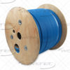 6A04URBL3 CAT 6A UTP 10G RISER (CMR)  23/4 UNSHIELDED FT4 CABLE, Blue
