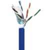 5E04FPBL3 CAT 5E 350MHz FTP PLENUM (CMP)  24/4 SHIELDED FT6 CABLE, BLUE
