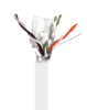 5E04SRWH4 CAT 5E 350MHz FTP RISER (CMR) 24/4 SHIELDED FT4 CABLE, WHITE