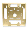 ICC Cabling Products IC107MRDIV Ivory 2 Gang Wall Plate Mounting Box