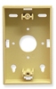 ICC Cabling Products IC250MBSIV Ivory 1 Gang Wall Plate Mounting Box