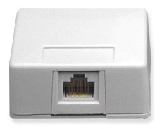 ICC Cabling Products: 8P8C Jack Surface Mount Box