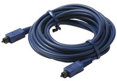 260-006BL: 6 ft TOSLINK to TOSLINK Optical Cable