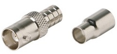 200-135: RG59 Coaxial Cable BNC Crimp Jack Connector