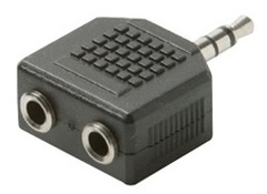 251-130: 3.5mm Cable Splitter Adaptor