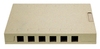 ICC Cabling Products IC107SBTIV Ivory 12 Port Surface Mount Box