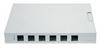 ICC Cabling Products IC107SBTWH White 12 Port Surface Mount Box