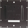 VMP FP-SFB Professional Grade Small Flat Panel Flush Mount Black