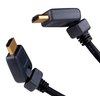 Vanco 299006X 6 ft Swivel 1080p CL3 Rated High Speed 1.4 HDMI Cable 