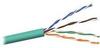 Premium 24 AWG Solid 350 MHz CMR Rated Green Cat5e Cable