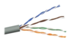 Premium 24 AWG Solid 350 MHz CMR Rated Grey Cat5e Cable