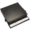 ICC ICFOR306BK 6 Panel Fiber Optic Rack Mount Enclosure 3 RMS