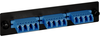 ICC ICFOPL16BK LC 6 Duplex Ceramic Fiber Optic Adapter Panel