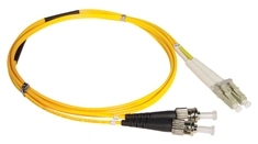 ICC: 1 Meter LC-ST Duplex Single Mode Fiber Patch Cable  